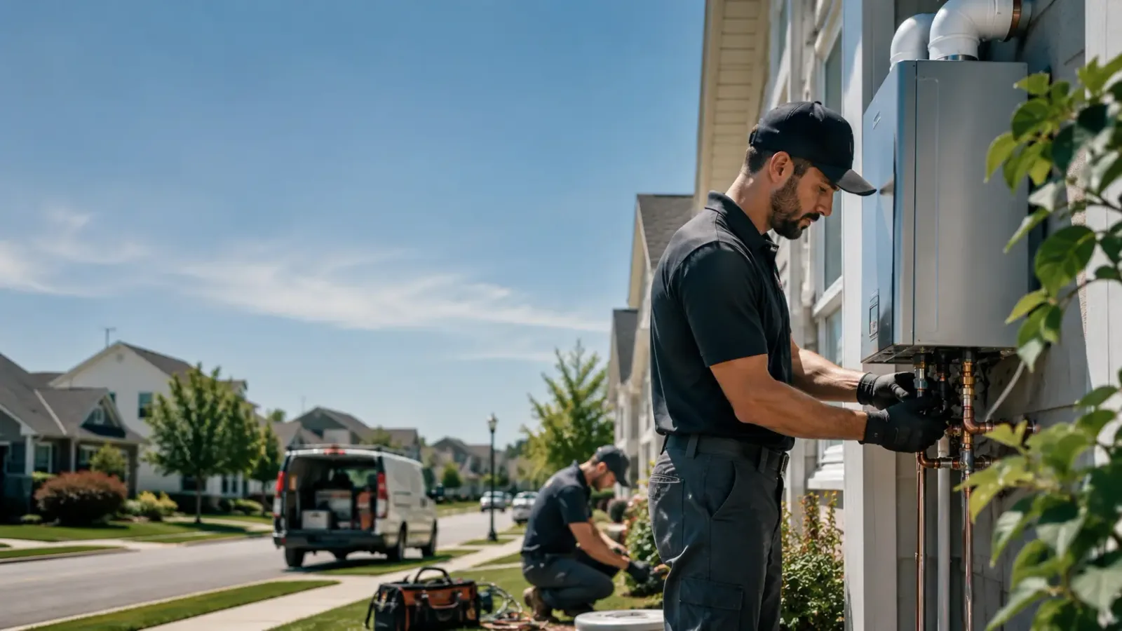 Tankless Water Heater Installation in Arcadia, NE